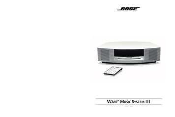 WAVE MUSIC SYSTEM III - Bose