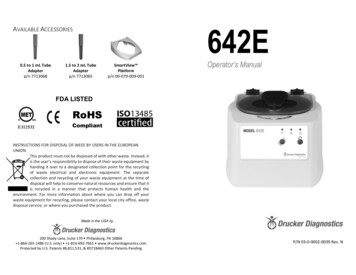 03-0-0002-0039 (N) 642E Manual Drucker - Drucker Diagnostics