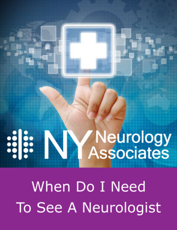 When Do I Need To See A Neurologist - PatientPop