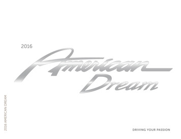 2016 AMERICAN DREAM - RVUSA 
