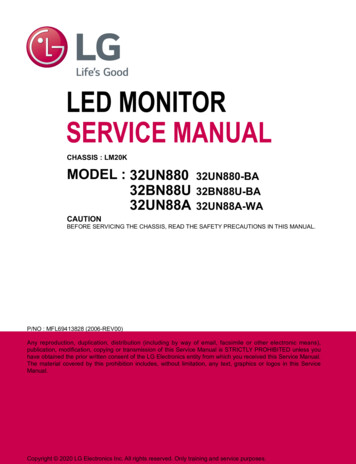 LED MONITOR SERVICE MANUAL - Research.encompass 