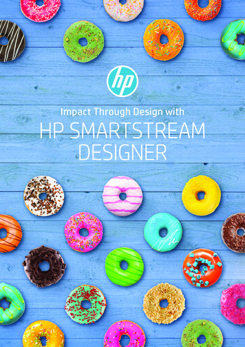 Impact Through Design With HP SMARTSTREAM DESIGNER