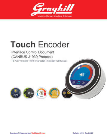 Touch Encoder - Docs.microsoft 