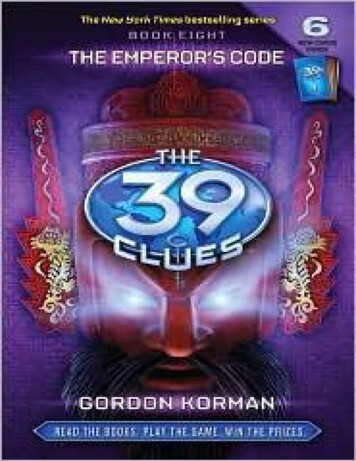 The Emperor's Code (The 39 Clues #8) - Internet Archive