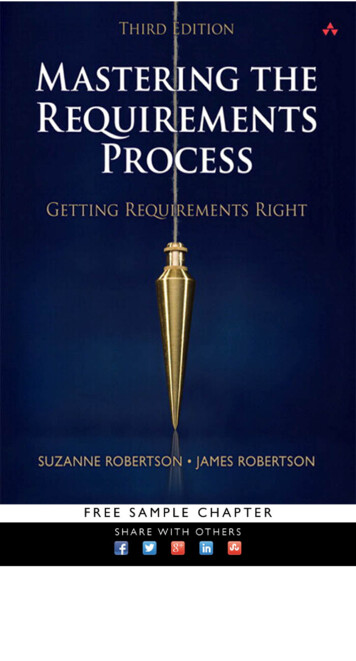 Mastering The Requirements Process: Getting Requirements Right