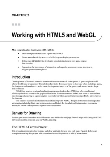 Working With HTML5 And WebGL - University Of Washington