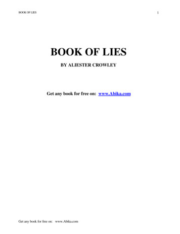 BOOK OF LIES - Ia800606.us.archive 