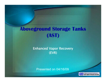 Aboveground Storage Tanks (AST) - Santa Barbara County Air Pollution .