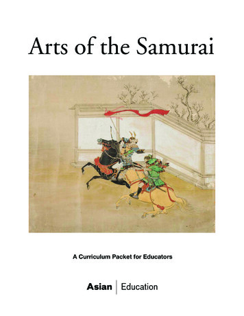 Arts Of The Samurai - Education