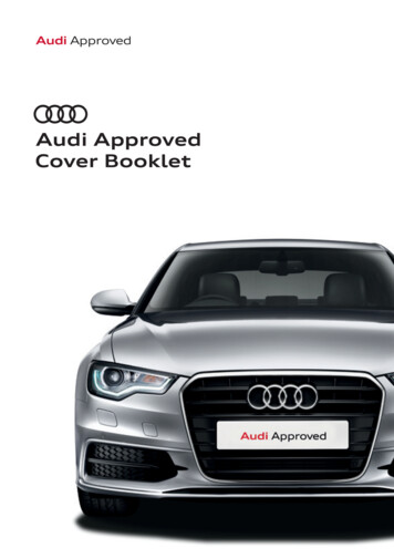 Audi Approved Coer V Booklet