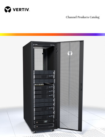 Channel Products Catalog