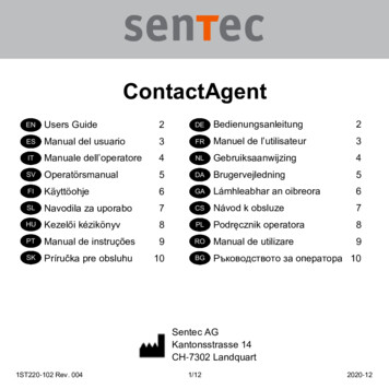 ContactAgent - Sentec