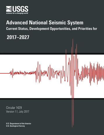 Advanced National Seismic System - USGS