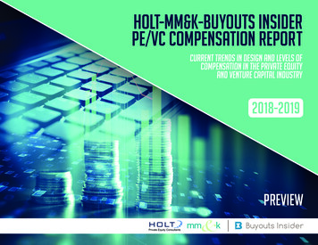 Holt-MM&K-Buyouts Insider PE/VC Compensation Report