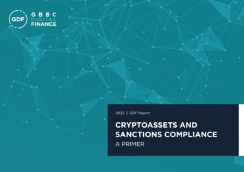 Cryptoassets And Sanctions Compliance - Gdf