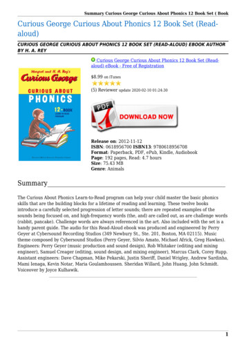 Curious George Curious About Phonics 12 Book Set ( EBook (75.43 MB .