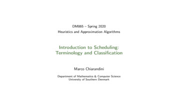 DM865-Spring2020 HeuristicsandApproximationAlgorithms - GitHub Pages