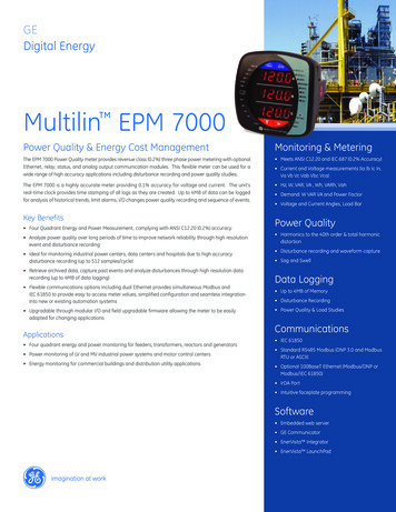 Multilin EPM 7000