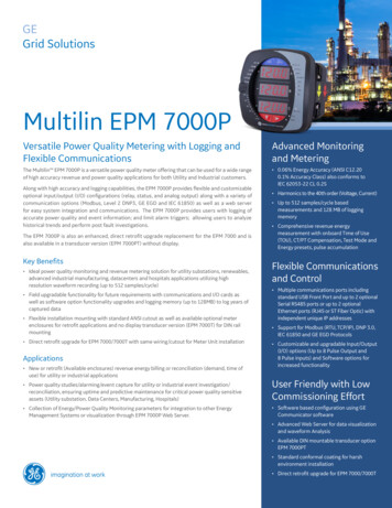 Multilin EPM 7000P