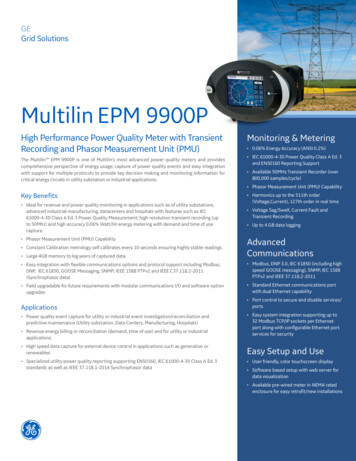 Multilin EPM 9900P