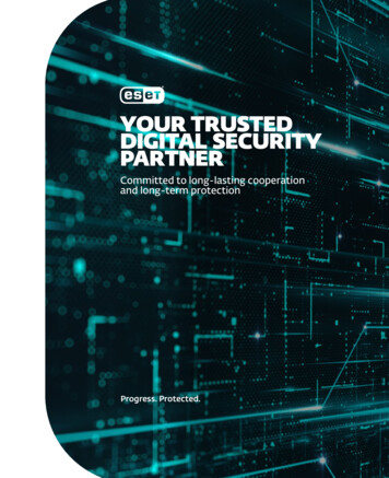 Committed To Long-lasting Cooperation And Long-term Protection - ESET