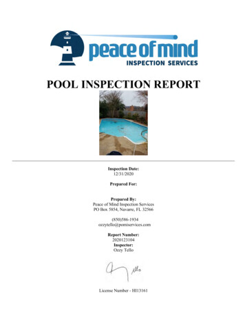 POOL INSPECTION REPORT - Irp-cdn.multiscreensite 