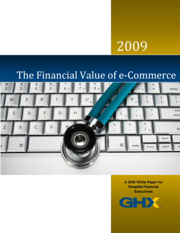 GHX White Paper: Finding Value In E-Commerce