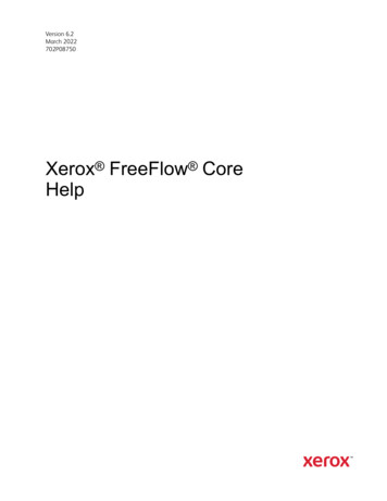 Xerox FreeFlow Core Help