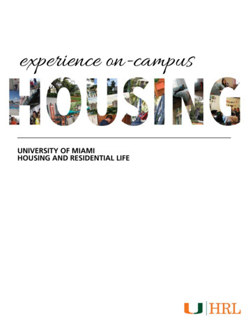 Experience On-campus - Housing & Residential Life