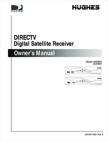 DIRECTV Digital Satellite Receiver - Manuals.plus