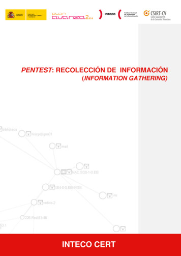 PENTEST: RECOLECCIÓN DE INFORMACIÓN - Gva.es