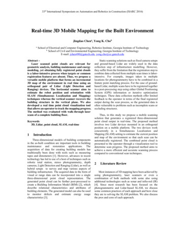 Real-time 3D Mobile Mapping For The Built Environment - Gatech.edu
