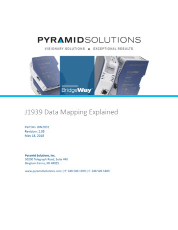 J1939 Data Mapping Explained - Pyramid Solutions