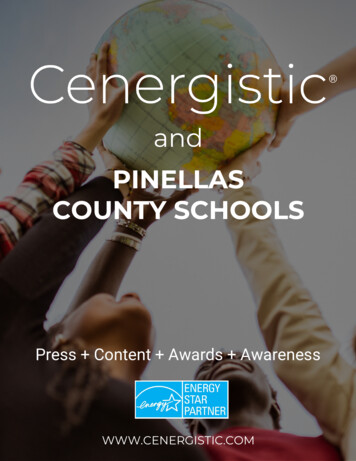 PINELLAS COUNTY SCHOOLS - Cenergistic