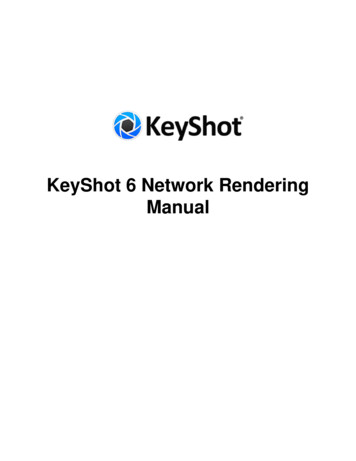 KeyShot 6 Network Rendering Manual - Irispds 