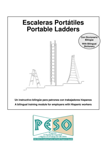 Escaleras Portátiles Portable Ladders - Oregon