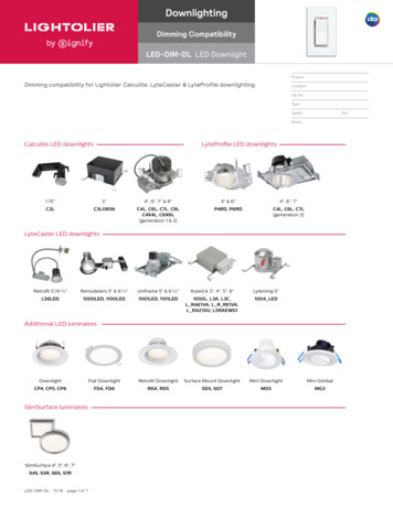 Dimming Compatibility LED-DIM-DL LED Downlight - Signify