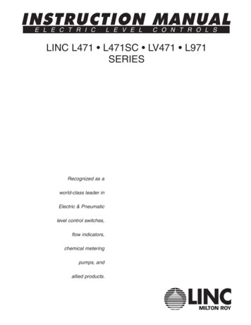 LINC 471 Manual-49752 - Williams