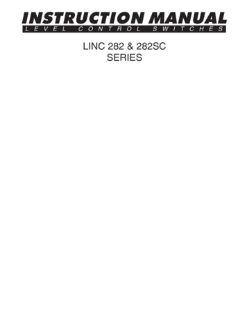 LINC 282 & 282SC SERIES - Williams