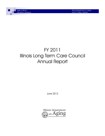 FY 2011 Illinois Long Term Care Council Annual Report
