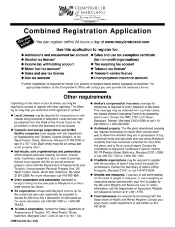 Combined Registration Application - Intuit