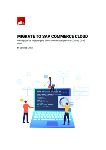 MIGRATE TO SAP COMMERCE CLOUD - PIT Solutions