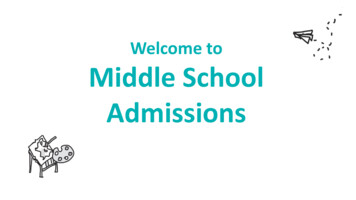 Welcome To Middle School Admissions - Public School 7