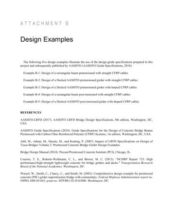 Design Examples - Transportation Research Board