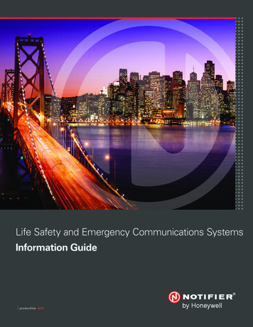Life Safety And Emergency Communications Systems - Notifier
