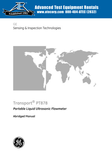 GE Sensing & Inspection Technologies - ATECorp 
