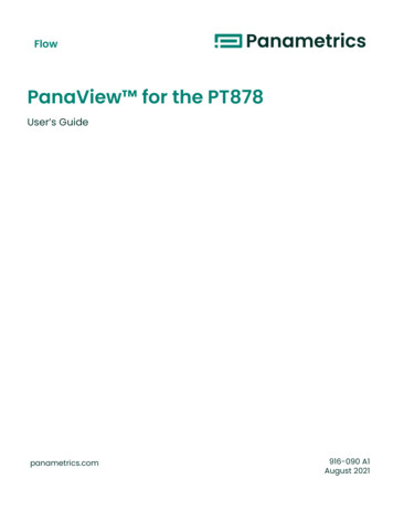 PanaView For The PT878 - Dam.bakerhughesds 