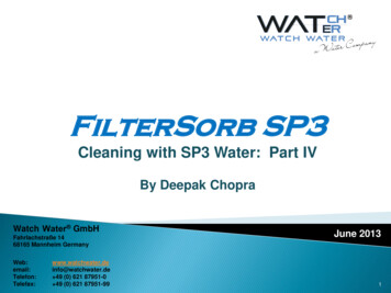 FilterSorb SP3 - Watchwaterghana 