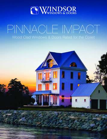 PINNACLE IMPACT - Windsor Windows