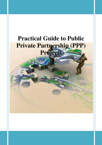 Practical Guide To Public Private Partnership (PPP) Projects - HKIS